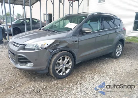 2014 Ford Escape Titanium из США, поврежденный, VIN 1FMCU0J9XEUA90087